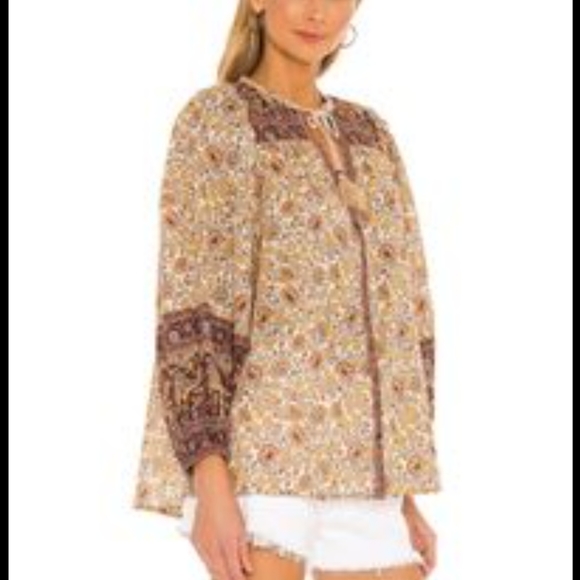 Spell x Revolve Sundown Blouse NWOT - Picture 2 of 4